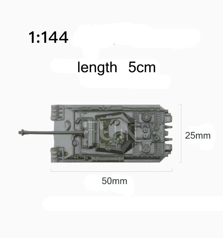 1/144 4D Classic Tank Model WWII Tiger Leopard US GER CHN USSR RUS Finished Model Sand Table Plastic Tanks Toy
