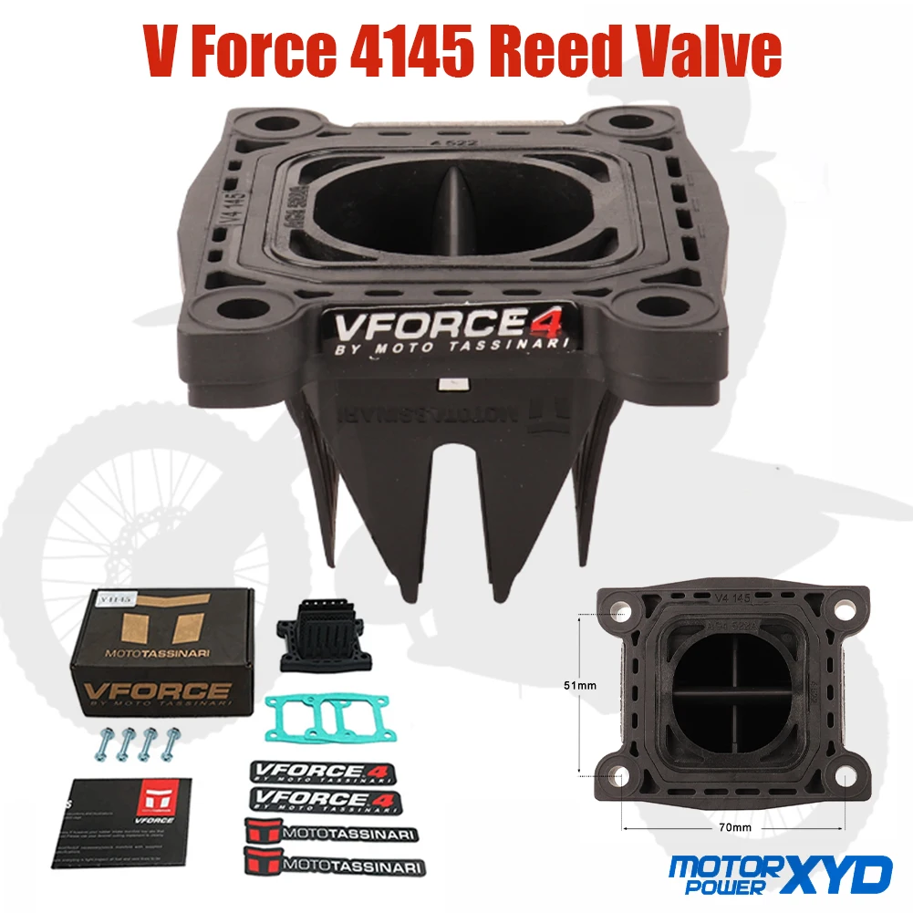 Motorcycle V Force 4145 Reed Valve For VForce 4 YAMAHA Blaster ATV V4145 YFS200 And DT 200R