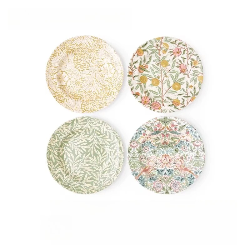 

Ceramic dinner plate, high-end household afternoon tea plate, fruit plate