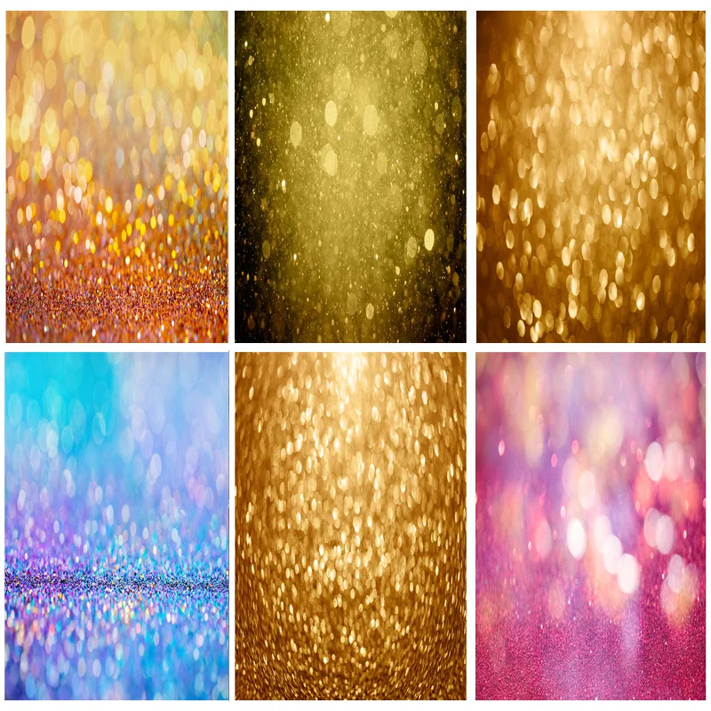 

SHUOZHIKE Art Fabric Photography Backdrops Prop Glitter Facula Light Spot Theme Photography Background 21318TTU-01