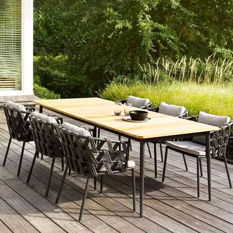 Side Mobile Garden Furniture Sets Coffee Outdoor Study Conference Table Lounge Picnic Poker Writing Office Mesa Salon Furniture