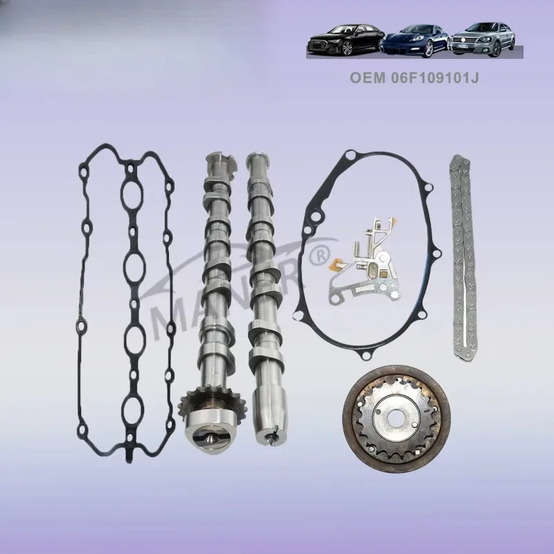 MANER Engine Camshafts Timing Chain Tensioner Kit 06F109101J for Audi A3 A4 TT Seat EXEO LEON VW EOS GOLF JETTA