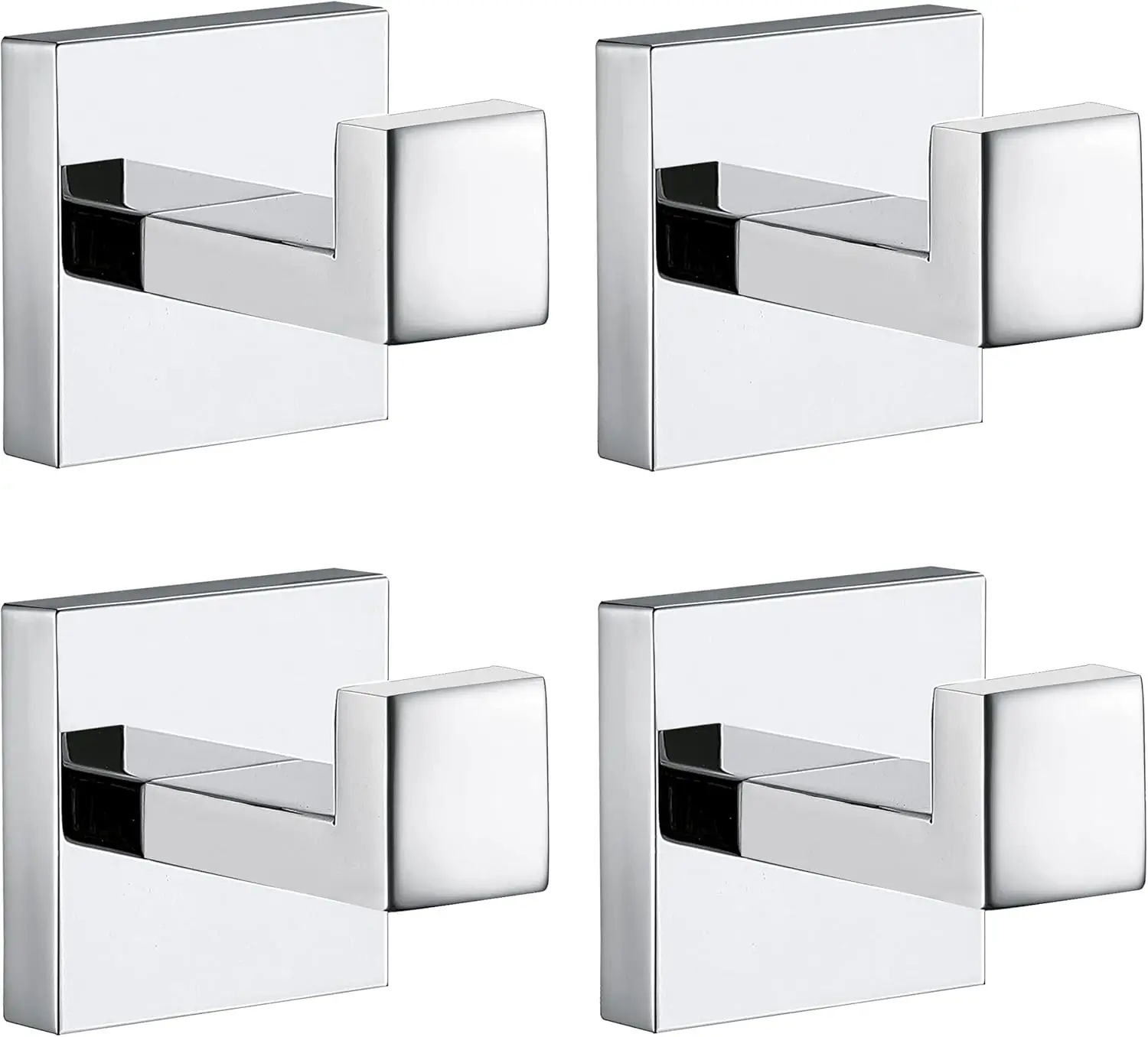 

Towel Hooks for Bathrooms, Chrome Polished Towel Hook for Kitchen Bathroom, SUS304 StainlSteel Coat