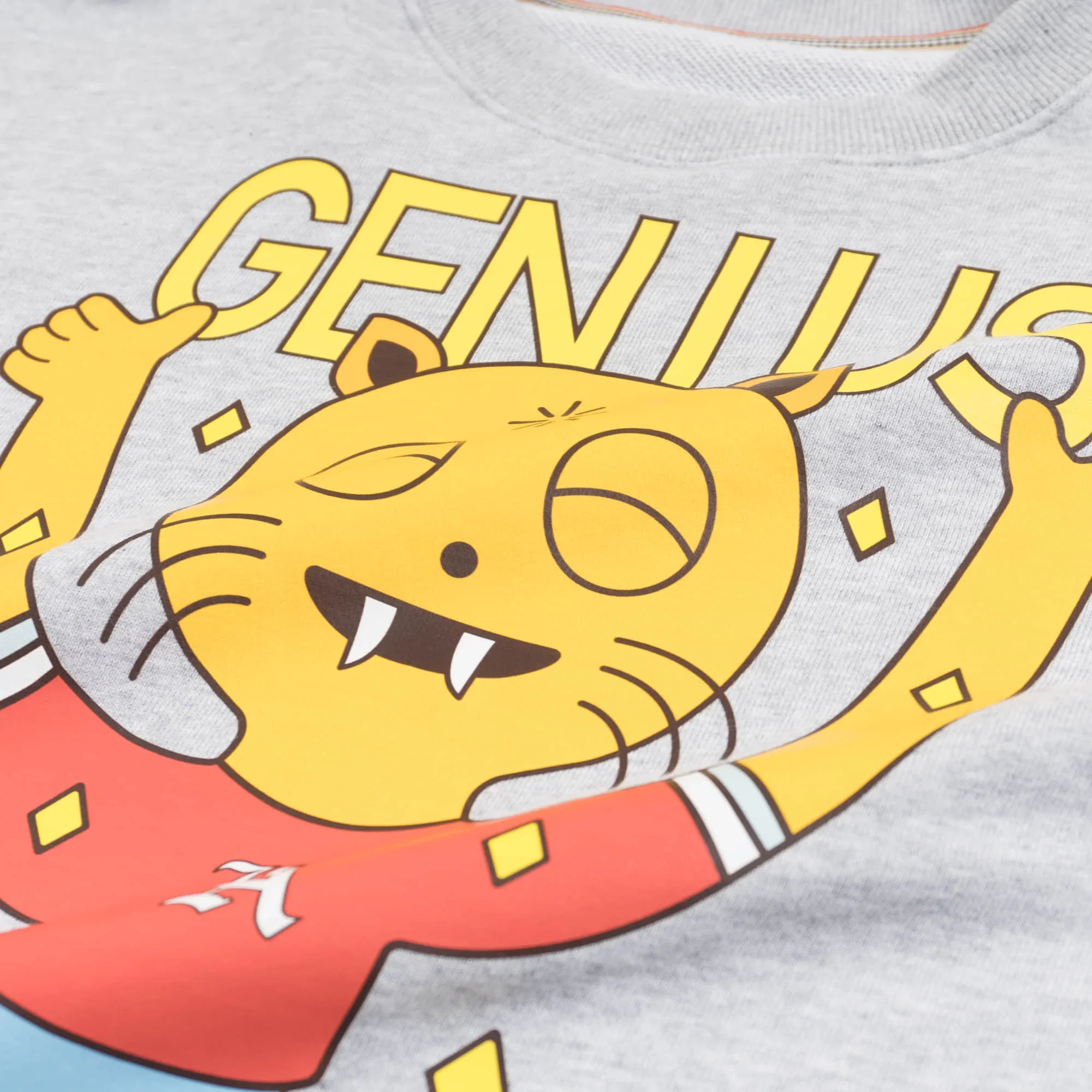 Genius Tiger Cub Graphic Men’s Sweatshirt Classic Logo Print Design From Luxury Designer Brand Inspired by LA Streetwear