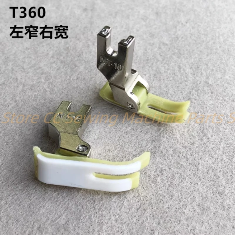 T360 plastic press foot T361 Oxford Teflon zipper small press foot industrial sewing machine spare parts