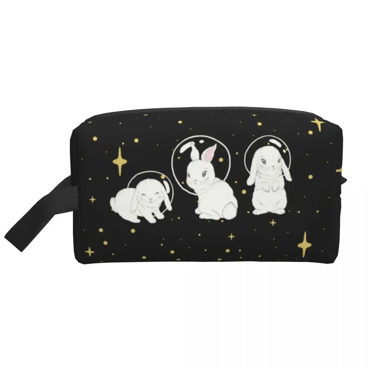 Cute Cute Space Little Travel Toiletry Bag Women Rabbit Cosmetic Makeup Organizer Beauty Storage Dopp Kit