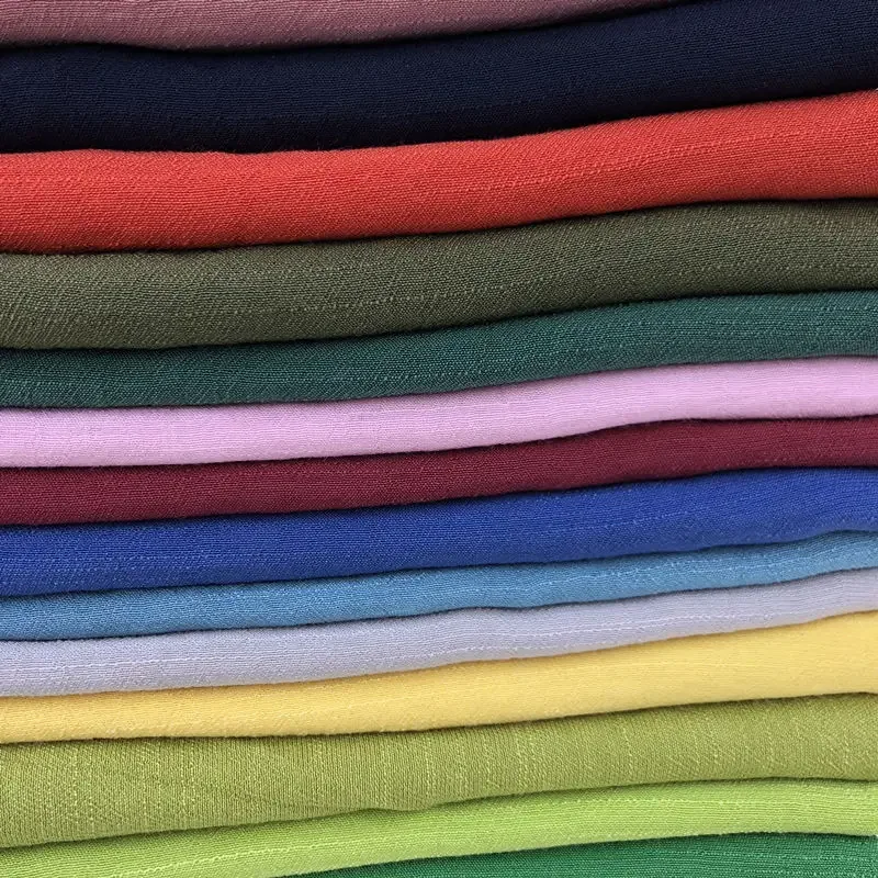 1 Meter Breathable Thin Linen Fabric Materials for Summer Shirts Dresses Clothes Sewing,Curtain Handmade DIY Fabric