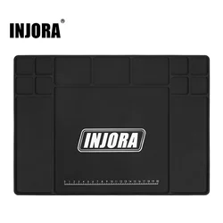 INJORA Silicone Work Mat Pit Mat for 1/18 1/24 RC Car (420×297mm)