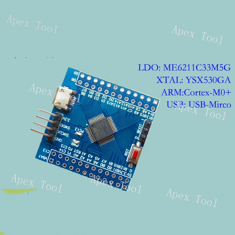

new Stm32g071 Core Board Stm32g071cbt6 Minimum System-M0 New Product G0 Development Board USB