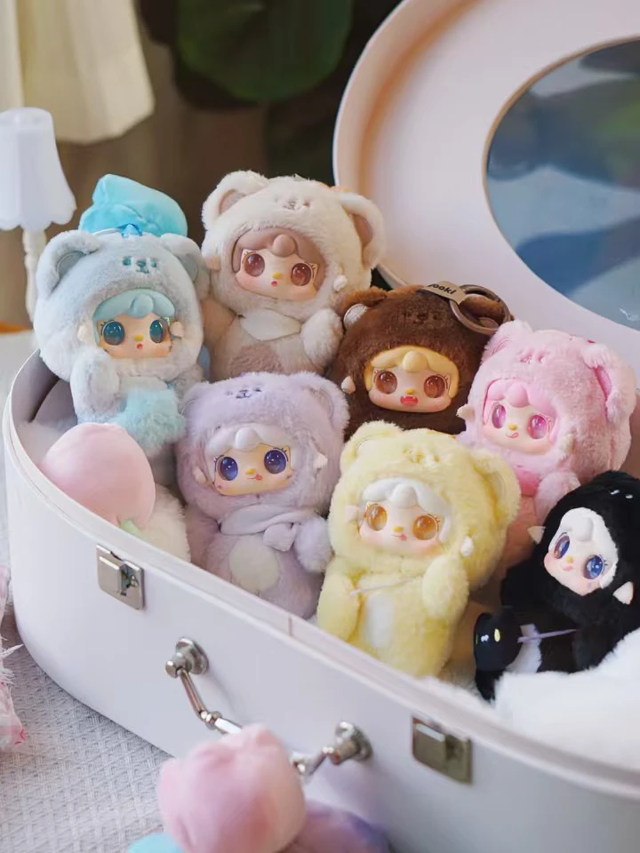 

Yooki Oxygen 4-го поколения V4 Bite Bear серии плюшевая изысканная настольная модель ювелирные изделия кукла коробка подарки