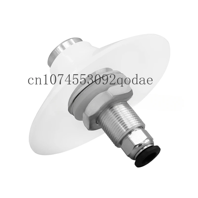 

Arch-breaking aided flow air dish silo feeder air bowl vibrator DL stainless steel aluminum fluidizer food silicone pad