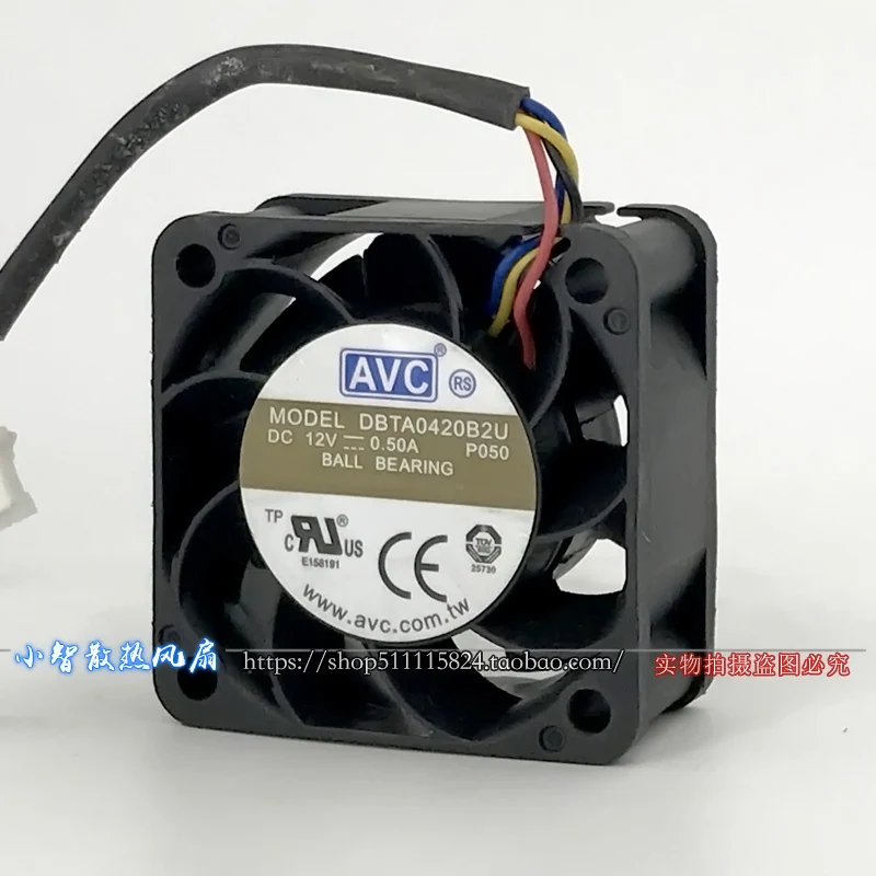 الأصلي DBTA0420B2U 12V 0.5A 4020 40*40*20 مللي متر جديد مروحة التبريد المبرد