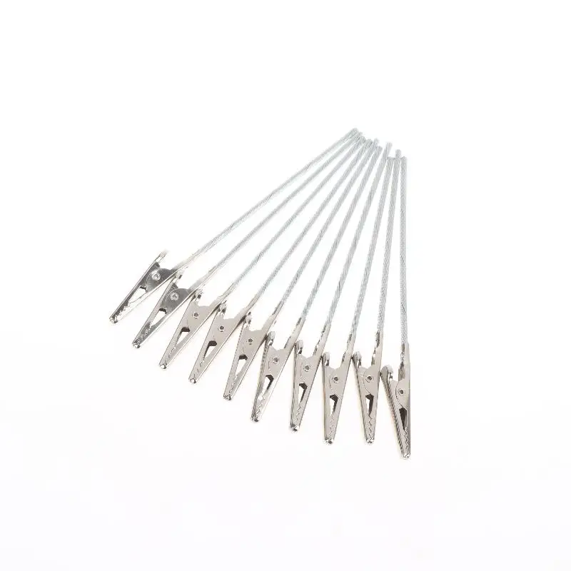 Hot Sale 10/20/50Pcs Wood And Metal Painting Stand Alligator Clip Stick Modeling Tool For Airbrush Model Part DIY Accessories