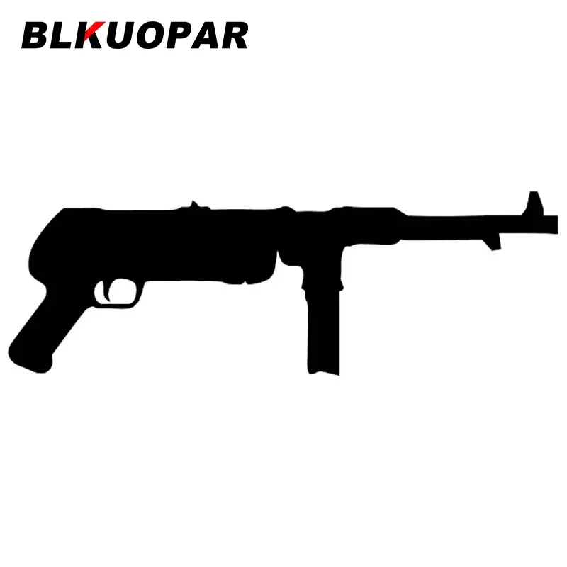 BLKUOPAR Tommy Gun-pegatina para coche, calcomanía impermeable con personalidad, oclusión, rasguño, refrigerador, portátil, motocicleta, revestimiento de vinilo para coche