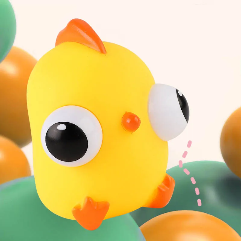 Animaux mignons libère le jouet anti-Stress, rebond lentement, grenouille douce, lapin, yeux à presser, Expression intéressante, relaxation, cadeau pour enfants