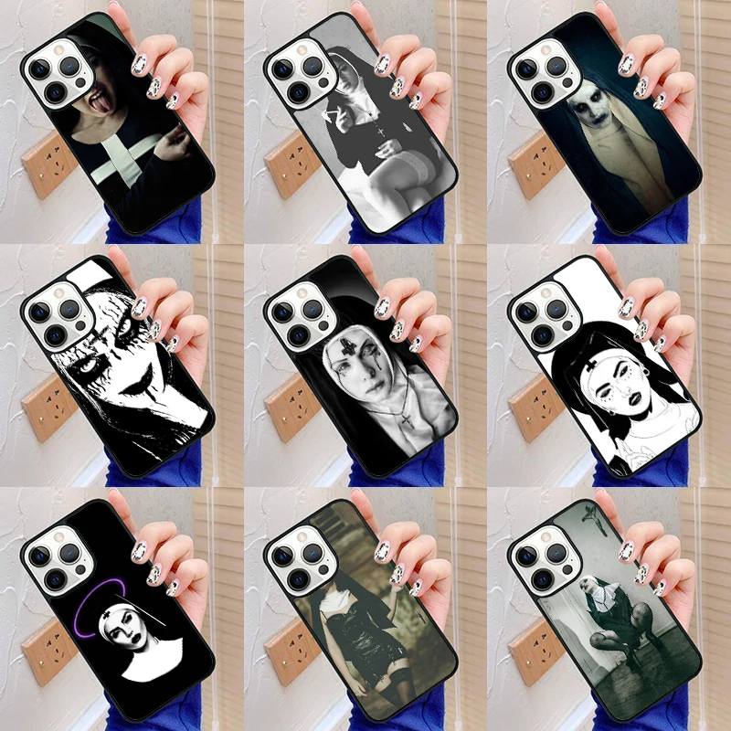 Sister Style Nun Sexy Girl Phone Case Cover For iPhone 16 15 SE2020 6 6s 7 8 plus 11 12 mini 13 14 pro max shell coque