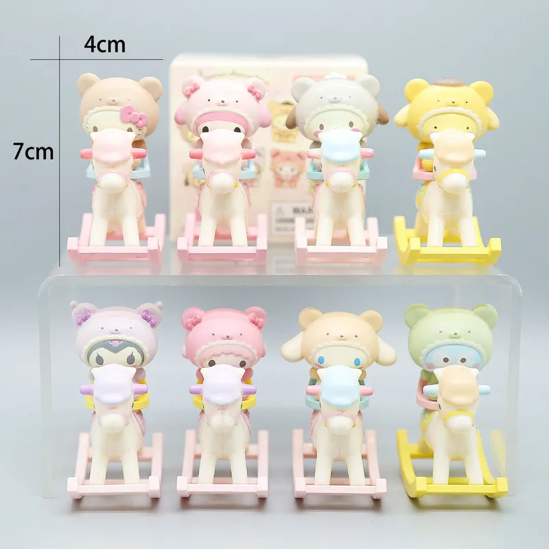 جديد في المخزون Kt القط شخصية الحيوان زي صندوق أعمى Yugui الكلب باشا الكلب لطيف حصان طروادة نمط سطح المكتب ديكور مفاجأة الهدايا