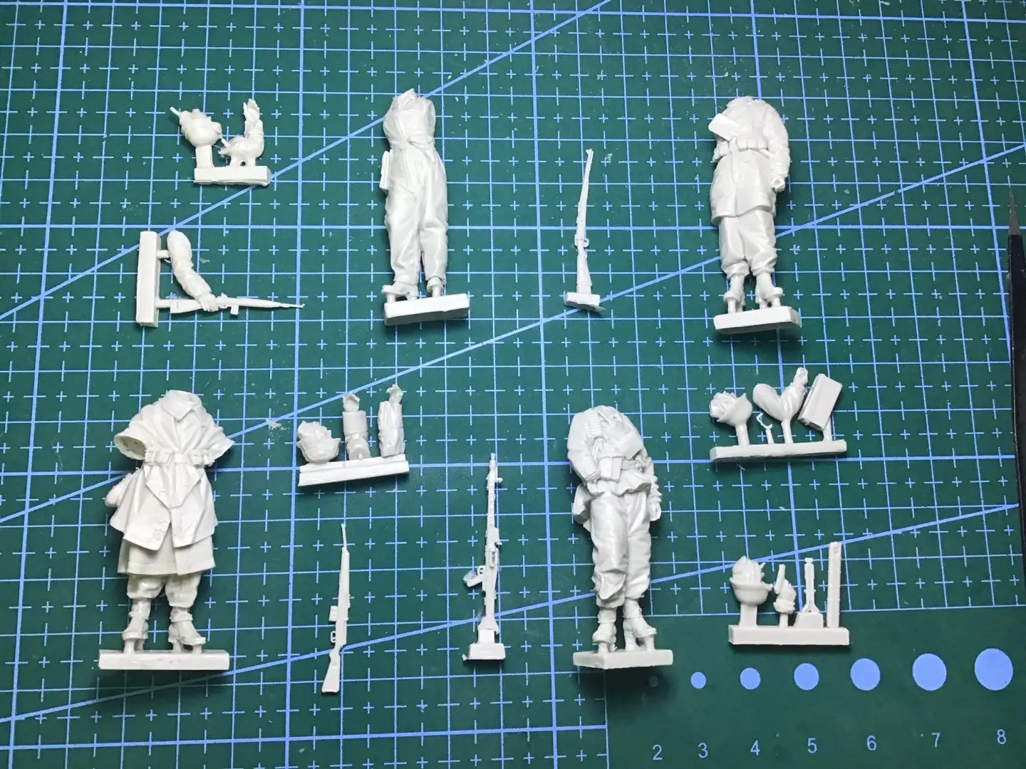 1/35 Resin Model Figure GK,German soldier , Unassembled and unpainted kit
