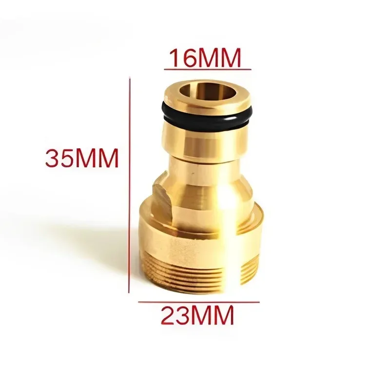 6/1Pcs Universal Kitchen Faucet Adapters Brass Tap Connector Mixer Hose Adaptor Garden Threaded Faucet Watering Garden Tools