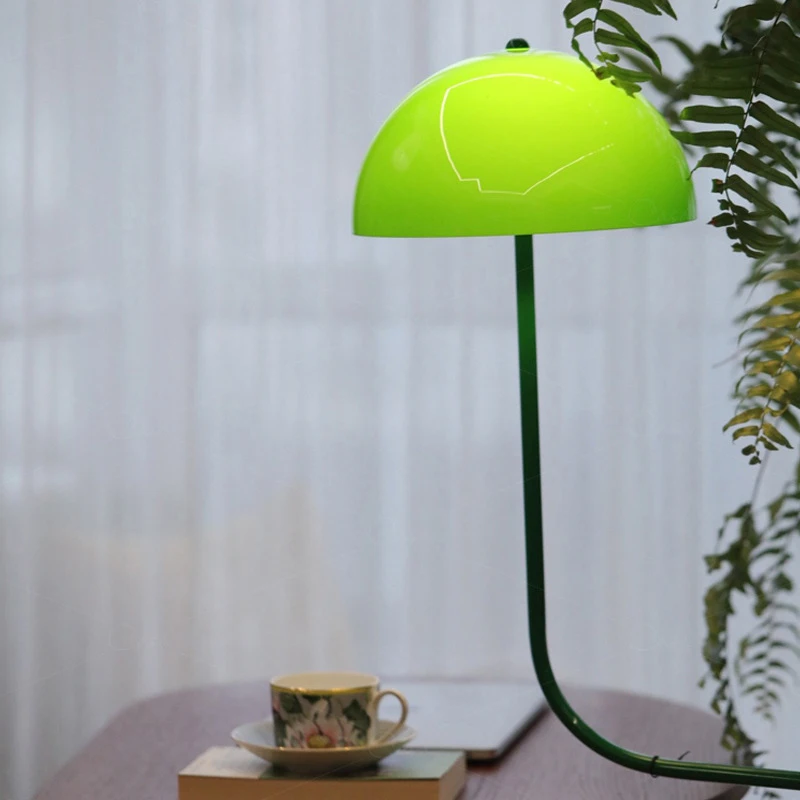 Temar Noordse Groene Vloerlamp Mode Kunst Moderne Familie Iiiving Kamer Slaapkamer Creativiteit Geleid Decoratief Staand Licht