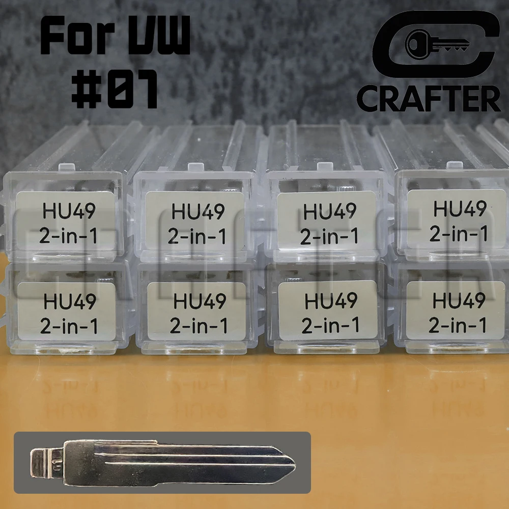 

Key Crafters LISHI Tool 2 in 1 HU49 For VW VolksWagen Blade #01