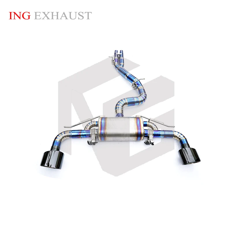 

ING Exhaust Performance Titanium alloy Catback for AUDI TTRS 2.5T Car Electronic Control Remote Valve change Race System