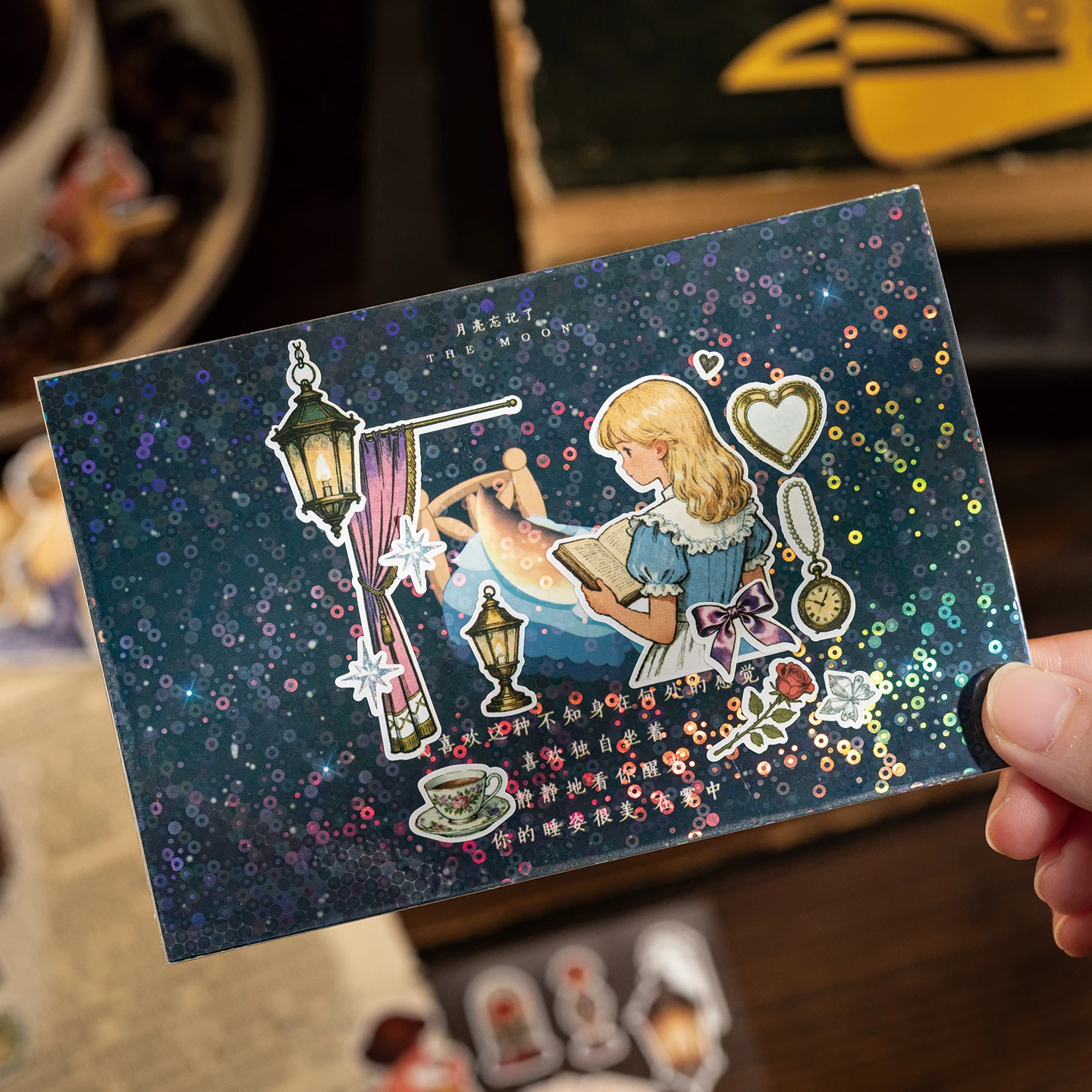 12 ورقة/حزمة ملصقات موضوع الكرتون للحرف اليدوية ، سكرابوكينغ ، مجلة ، حافظة الهاتف ، الكمبيوتر المحمول ، الغيتار ، شارات الفينيل مقاوم للماء #3