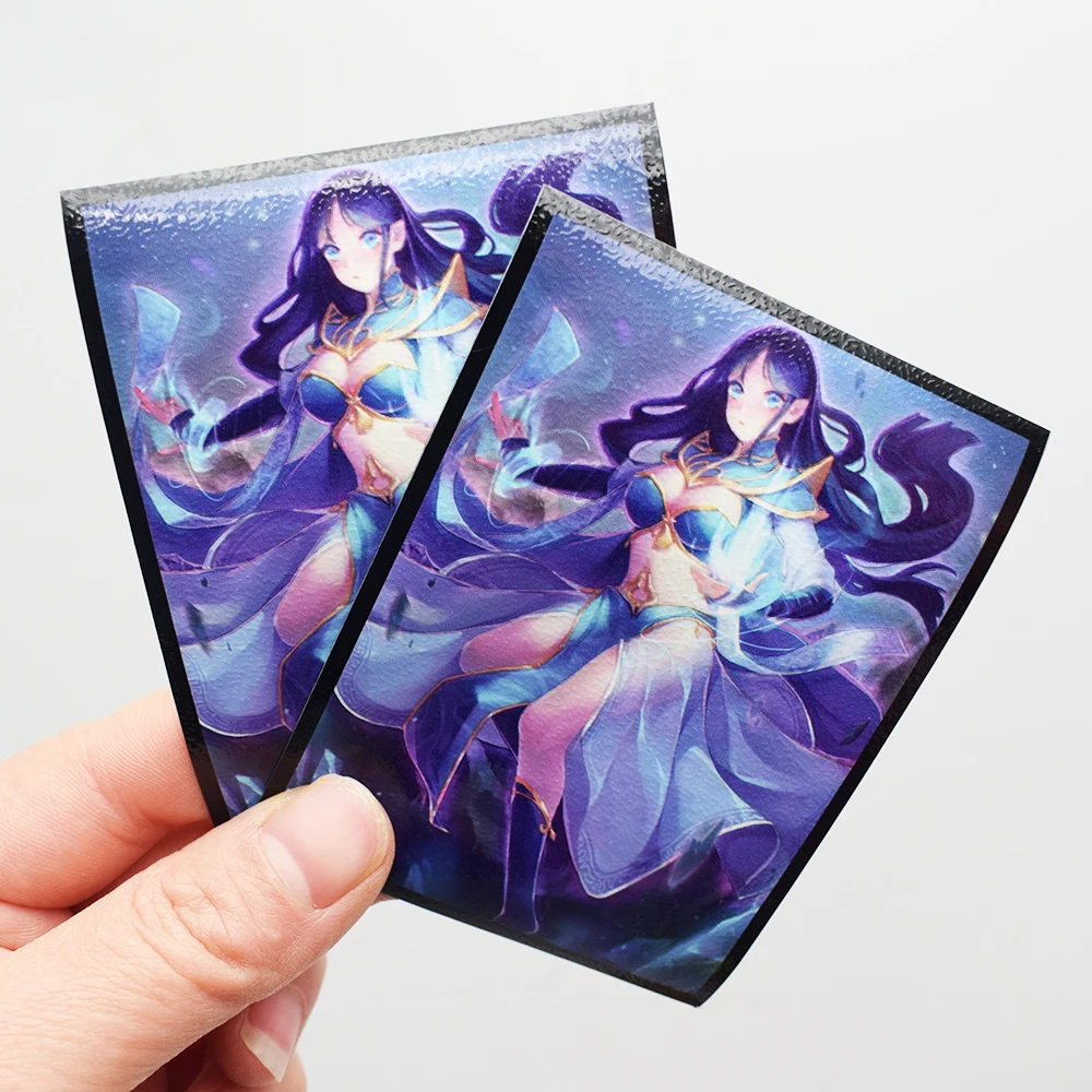 100 PCS/LOT Cards Sleeves Anime Double Sleeved Card Protector for Trading Cards TCG Cards Shield Magic MGT/YGO/CFV