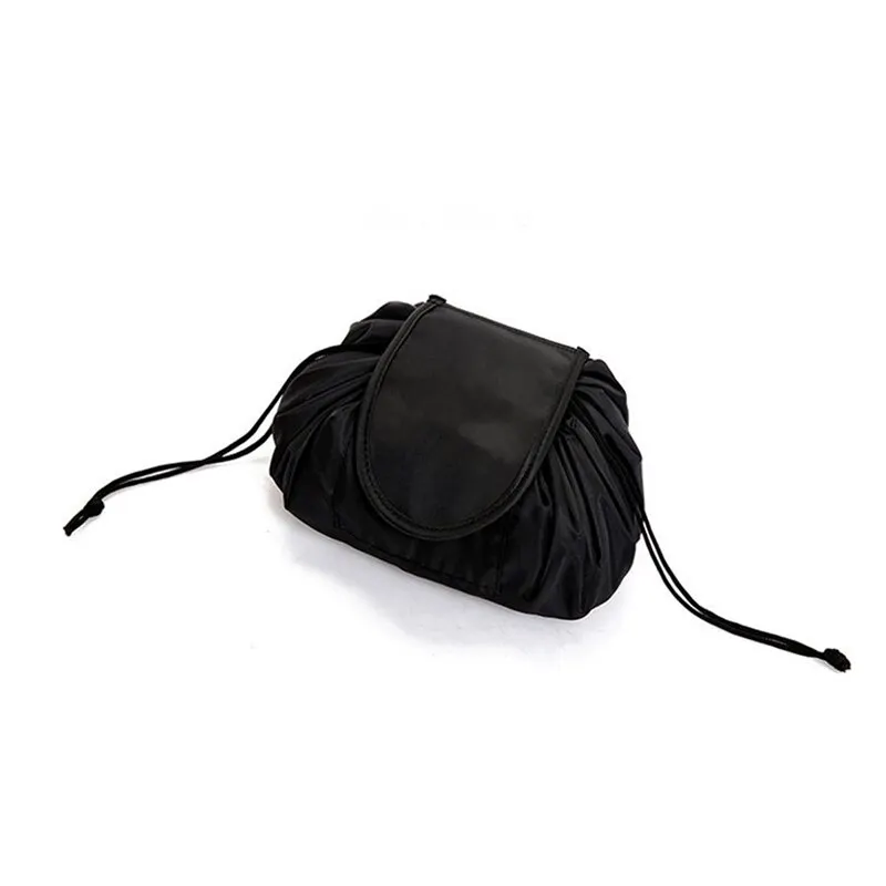 50X62CM Drawstring Elastic Makeup Storage Bag Women Portable Travel Black Large Capacity Portables Handbag Storage-Bags Trendy