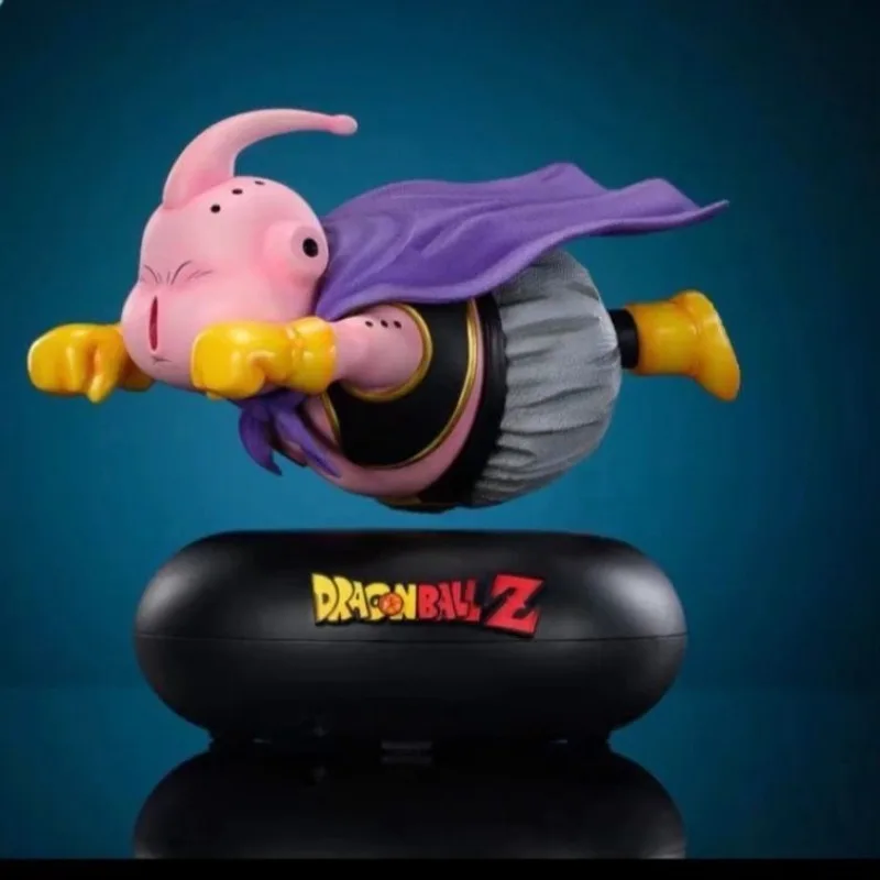 

Dragon Ball Super Magnetic Levitation Majin Buu Pink Fatty Dual Version Resin PVC Figure Ornament Birthday Gift