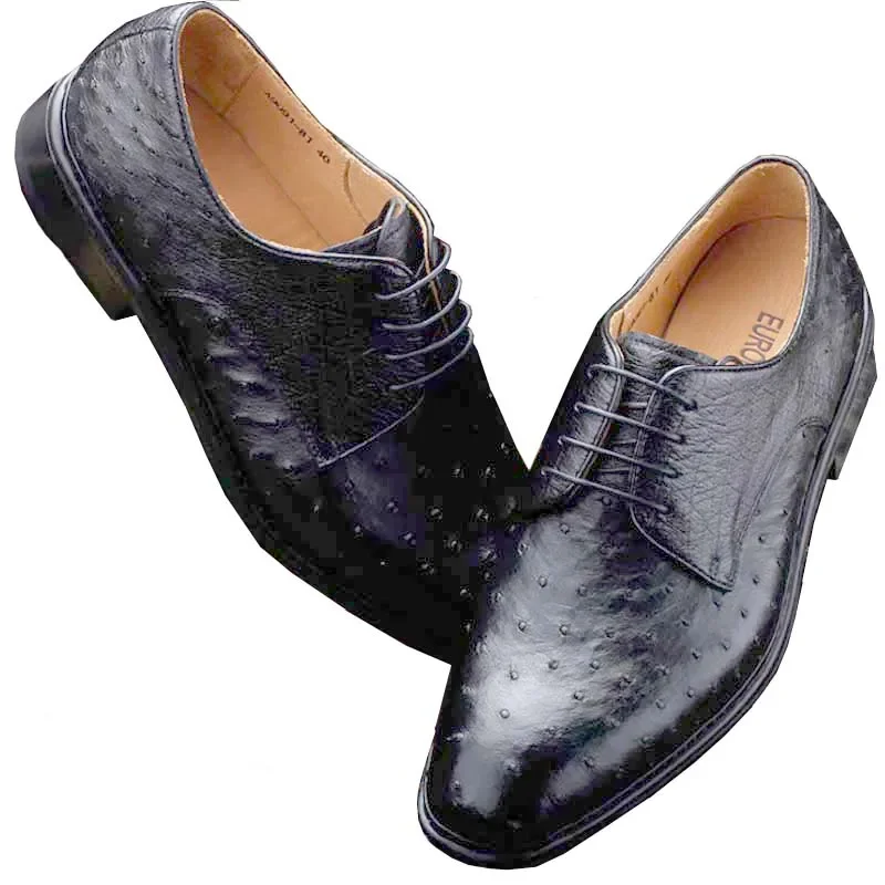 

Ourui деловые мужские туфли из крокодиловой кожи, мужская официальная обувь ручной работы для мужчин