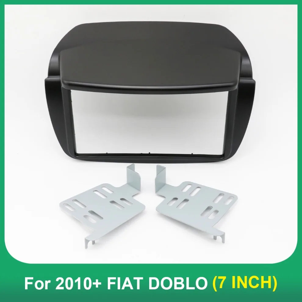 For 2010+ FIAT DOBLO, 2DIN.7Inch Car Radio Fascias Android GPS MP5 Stereo Player Head Unit Panel Dash Frame Installation Trim