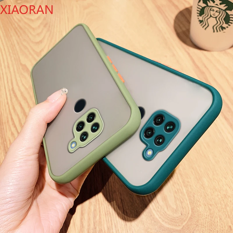 Case For Xiaomi Redmi Note 9 Pro 9S 9T 10 10S 10T 11 11S Poco X3 F3 M3 Pro Shockproof Slim Cartoon Plain Color Back Cover Case