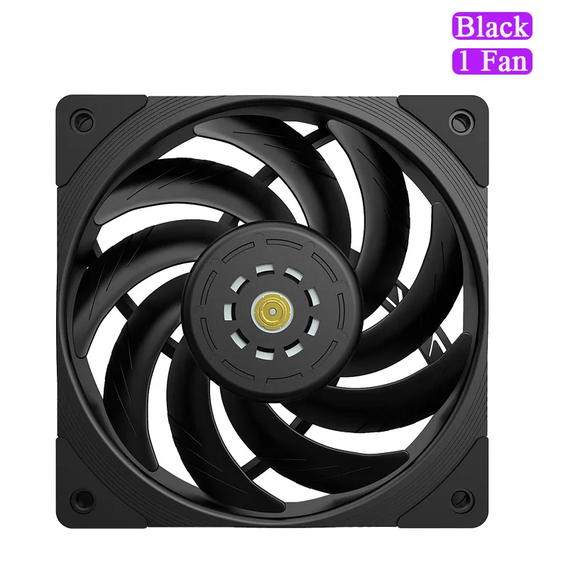 TEUCER T30 CPU Kühler Fan 2150RPM 4PIN PWM 12cm Computer Fall Kühlsystem Fan SFDB Silent PC Gamer 120mm CPU Kühler Fan