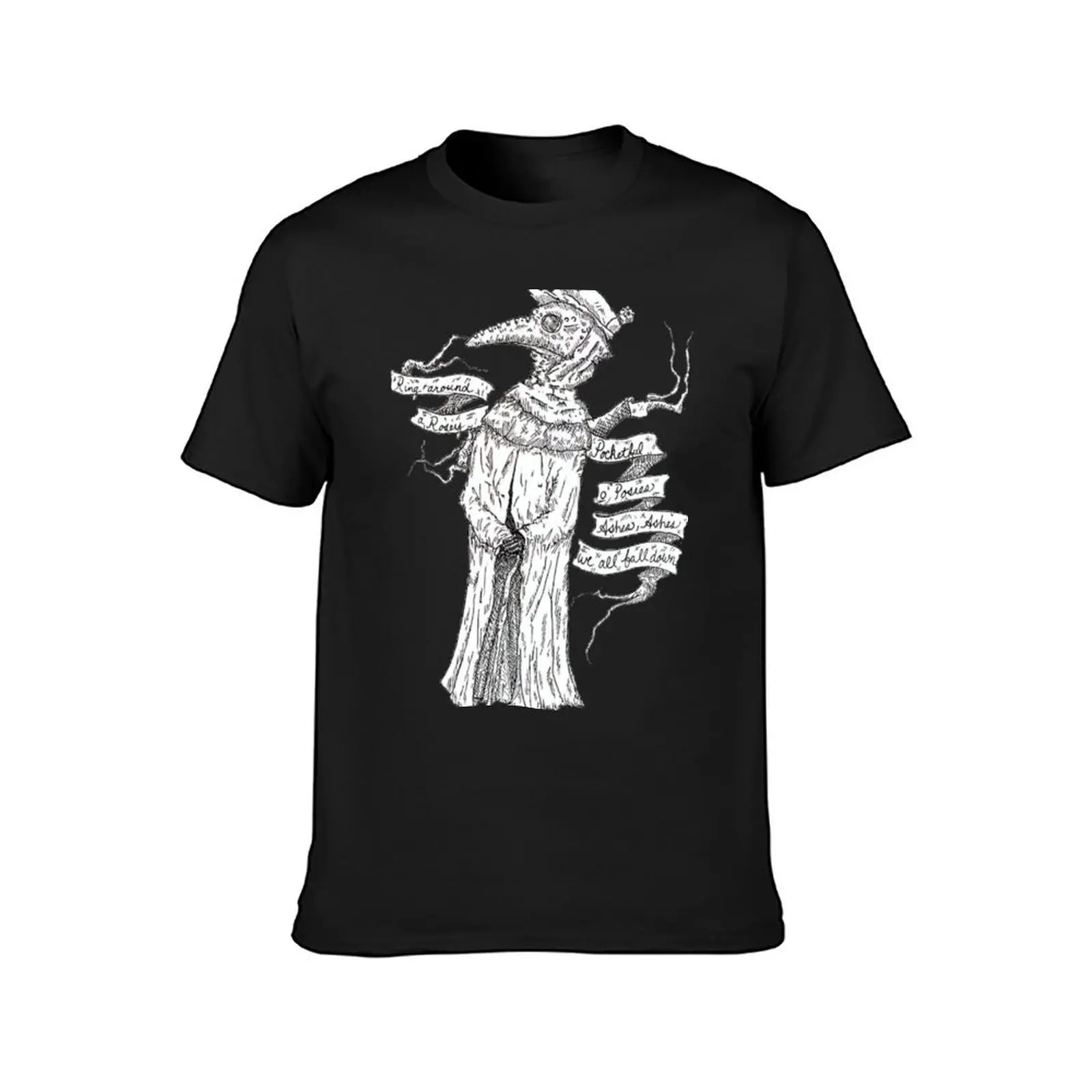 The Plague Doctor's Song T-Shirt new edition boys animal print tops mens t shirts