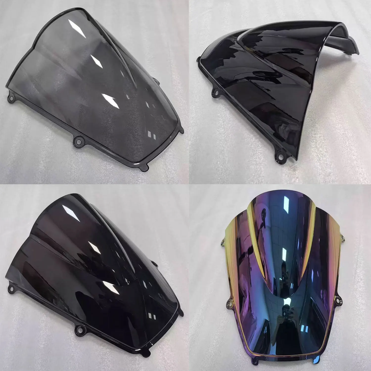 Für Honda CBR600 RR 2021 2022 2023 2024 CBR 600RR 2025 CBR600RR Motorrad Windschutzscheibe Double Bubble Windschutzscheibe Windabweiser