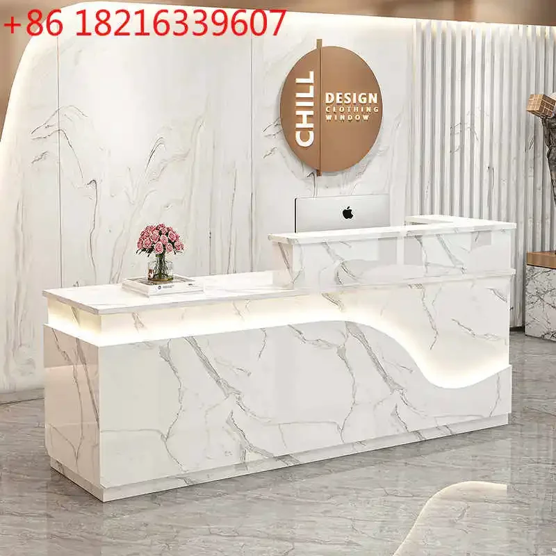 TAO Bar checkout page Beauty  Clothing shop Milk Counter Simple modern baking paint company Front desk Reception