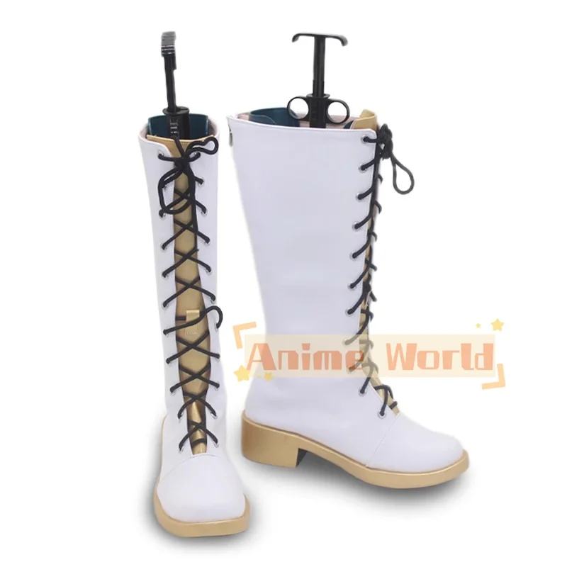 Crianças kpop demônio caçador rumi cosplay sapatos caçador/x kpop ídolo rumi sapatos botas roupa para festa de halloween adulto mulheres homens