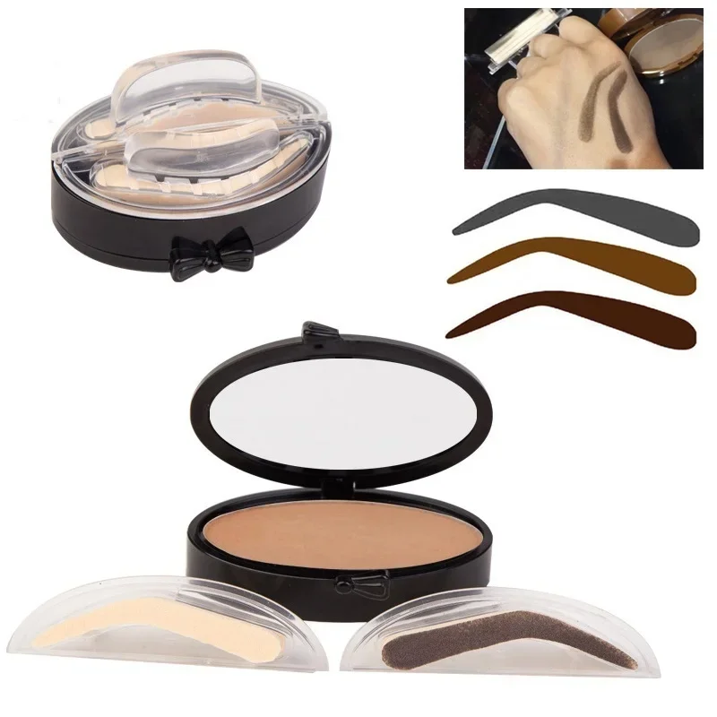 1PCS Fashionable Eyebrow Seal High-quality Eyebrows Powder Waterproof Sweat Resistant and Not Easy To Stun Beginner Makeup Tools