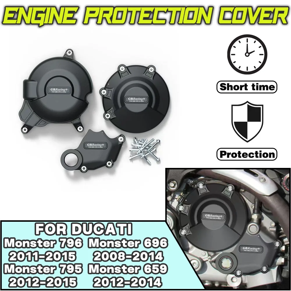 

For Ducati Monster 796 696 659 795 1100 2008-2015 For GBRacing Motorcycle modification accessories Engine Protection Cover