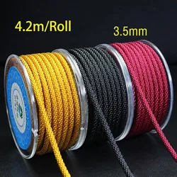 4.2m 3.5mm Nylon Cord Thread DIY Bracelet Necklace Material Rope For Jewelry Making Accessories Handmade Beading Braided String