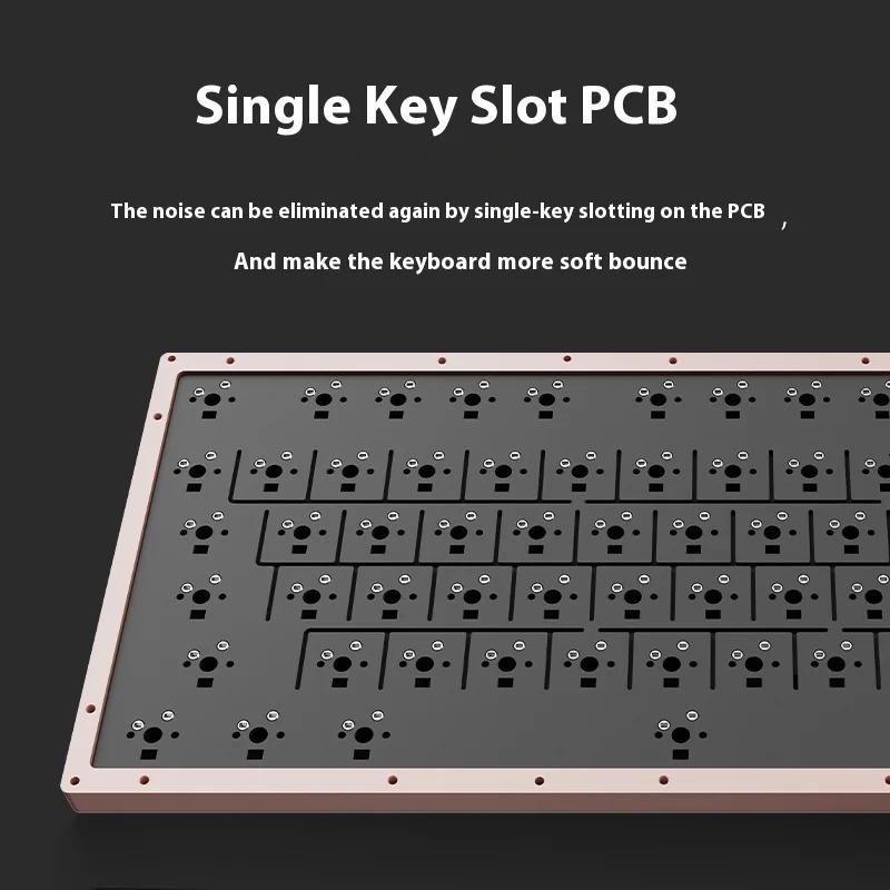 Imagem -04 - Personalizado Pure Cnc Alumínio Teclado Mecânico Tuo Tuo Junta Estrutura Hot Swap Boy Presente de Natal Vgn Vxe75 v2