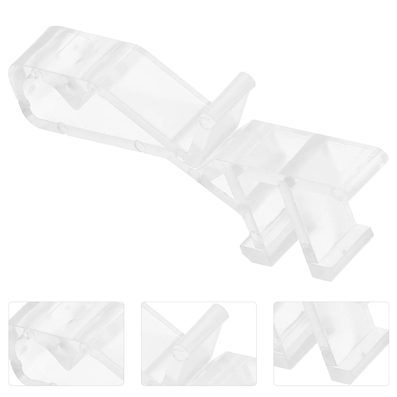 

20 Pcs Blackout Venetian Blind Clip Window Accessory Clips Plastic Valance Clamps Shutters