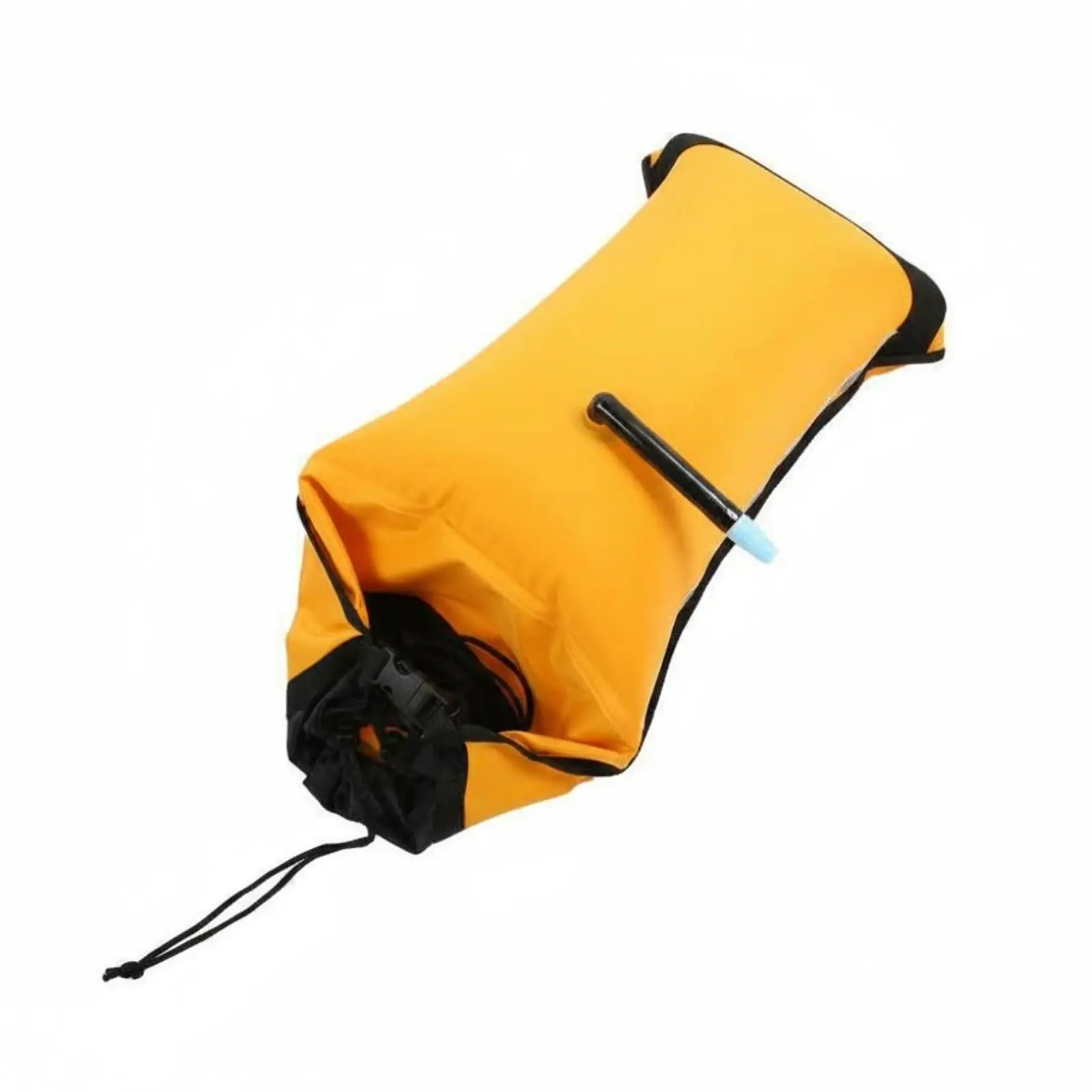 Inflatable Paddle Float Bag Cover for Kayak Canoe Buoyant Oar Support TPU Emergency Self Assistance Compact Recovery Tool