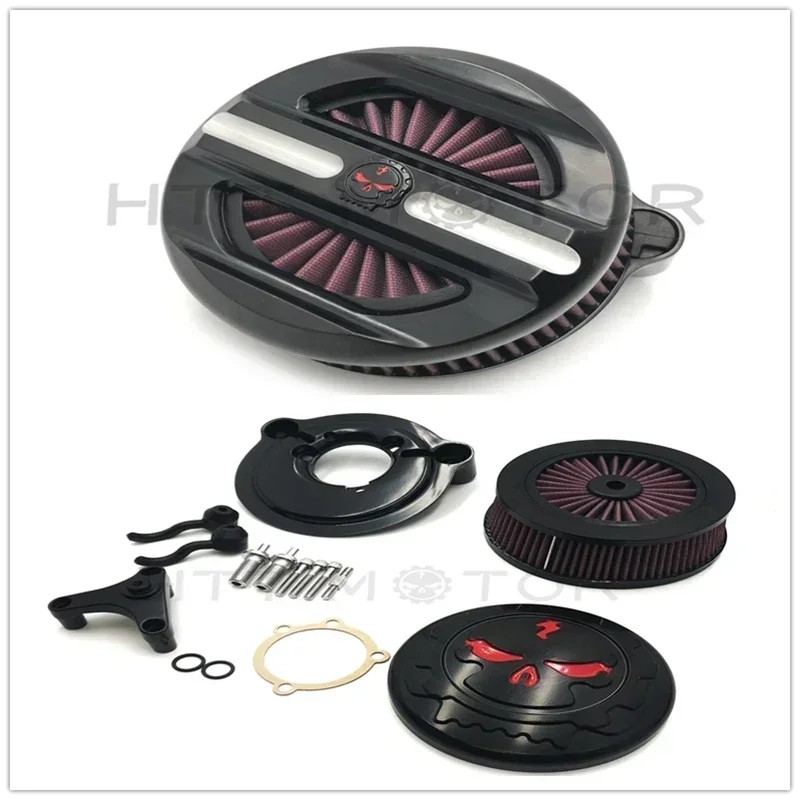 

Motorcycle Parts Skull Air Cleaner Kit for Harley-Davidson 2007-2019 XL Sportster 1200 Iron 883 SuperLow