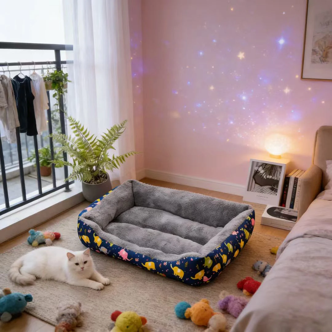 Cama sofá de felpa para perros pequeños, medianos, grandes y gatos - imagen 2