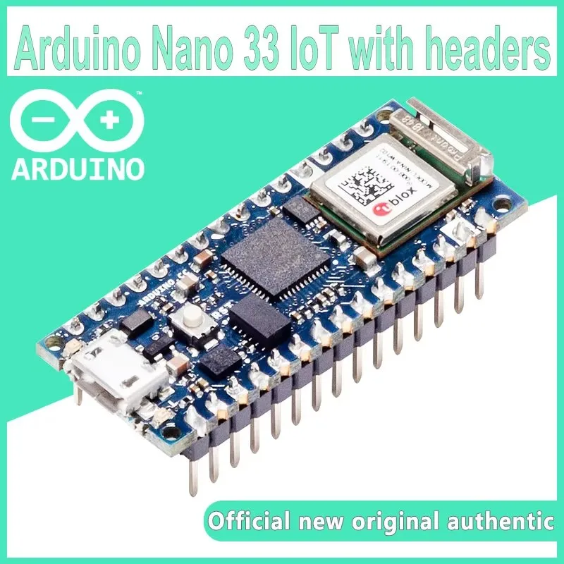 Arduino Nano 33 IoT with headers ABX00032 ATSAMD21G18A ARM MCU Development board Italian original authentic