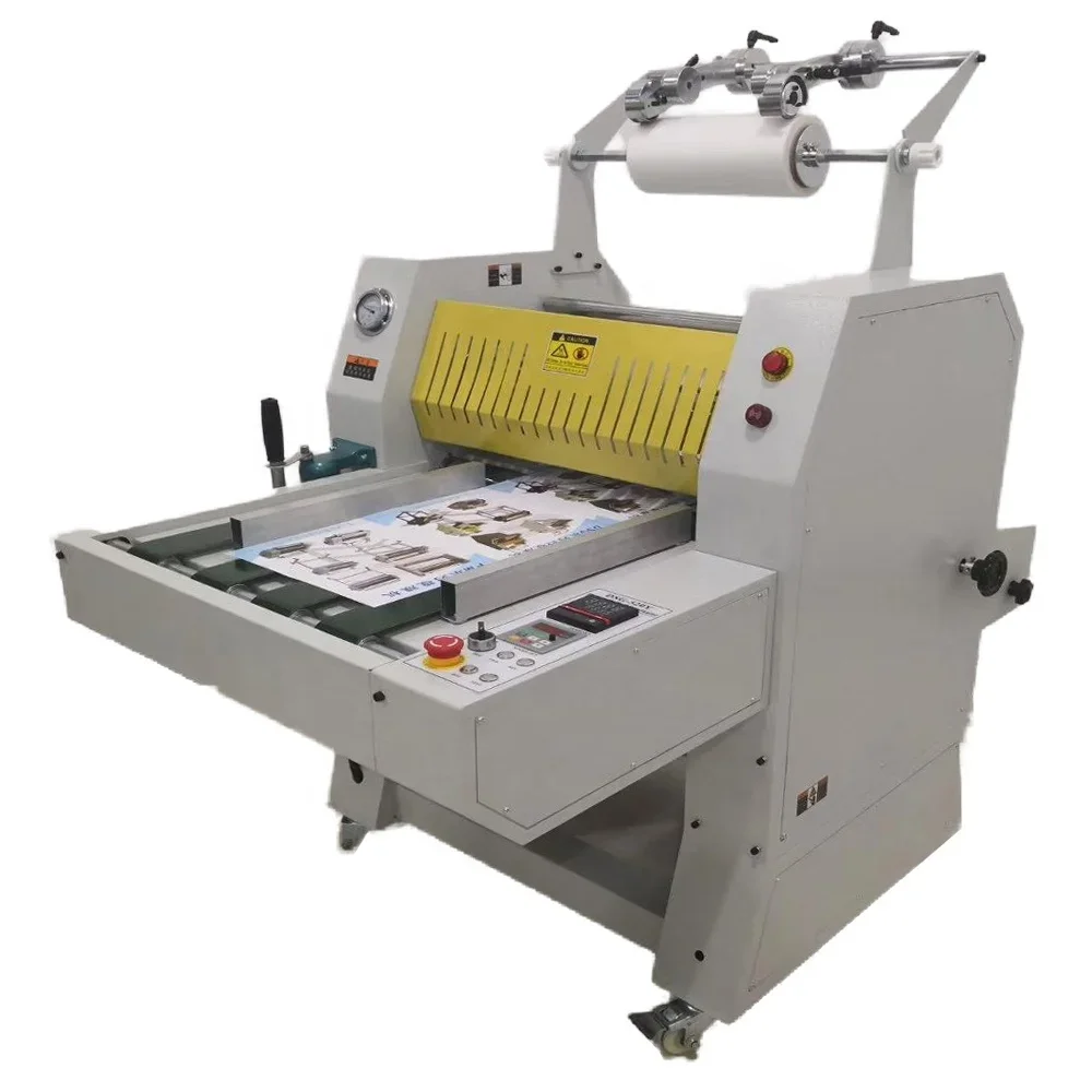 720mm Large Size Hydraulic Cold and Hot Laminator with Auto Breaking