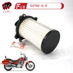 For HAOJUE SUZUKI GZ150-A-E Motorcycle Air Filter Motor Bike Intake Cleaner Cleaner Element Replacement