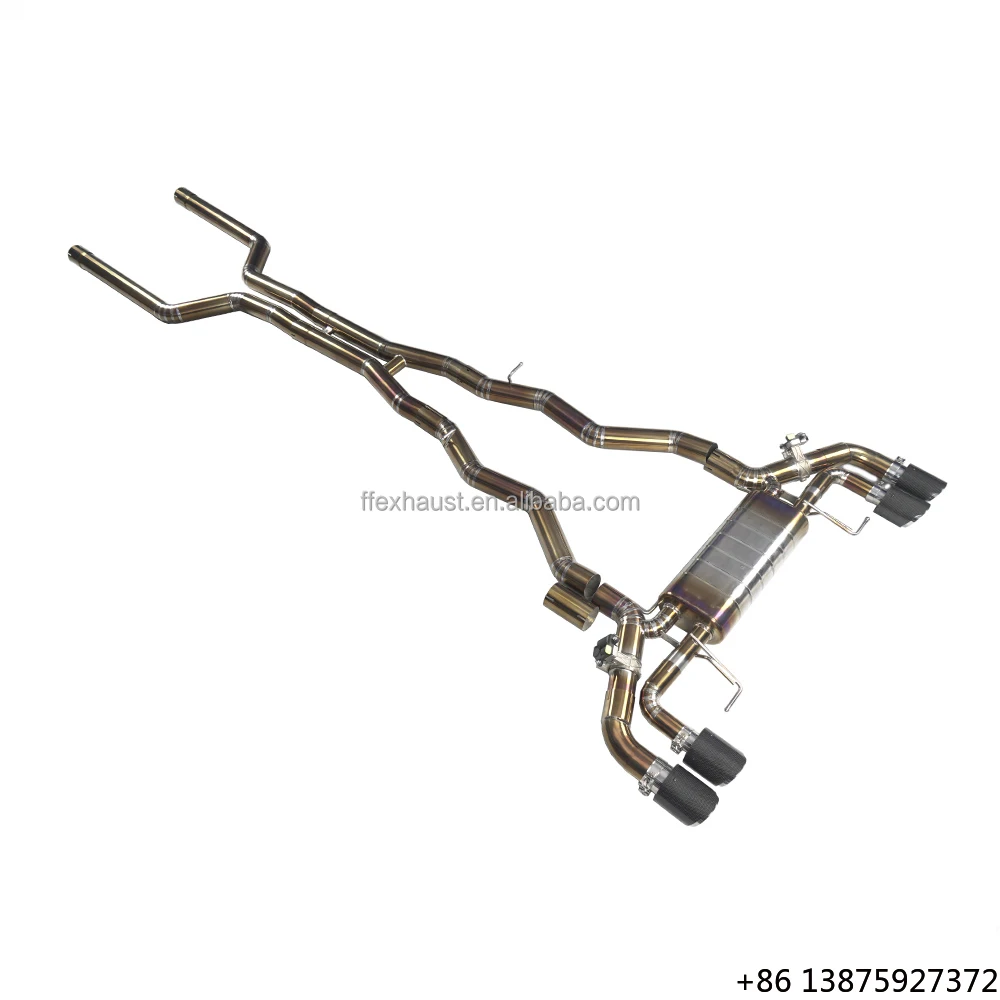 

High Quality Titanium Exhaust for M8 F92 4.4T 2018-2023 Oem Valvetronic Exhaust Catback Exhaust System